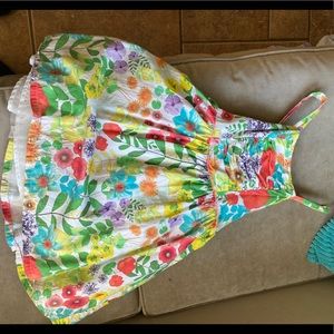 Girls floral sundress 7/8